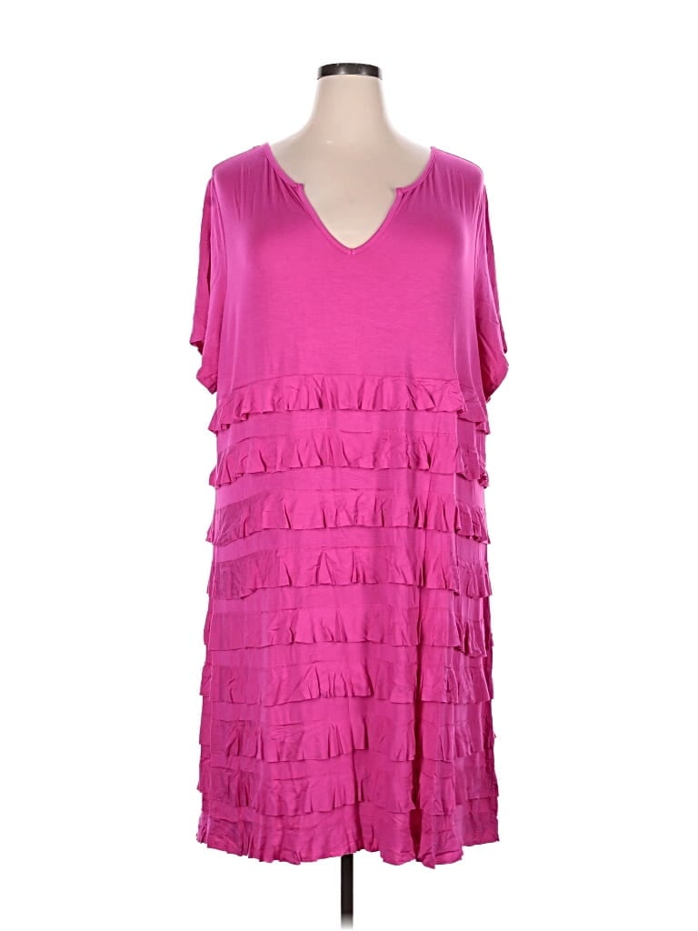 Pre-owned Colleen Lopez Cocktail Dress In Pink