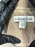 Coldwater Creek 100% Polyester Tan Coat Size 1X - photo 6