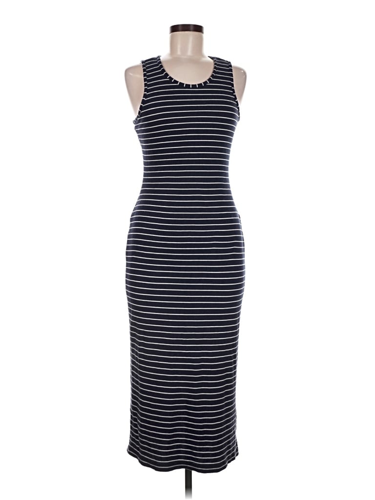 Pre-owned Marine Layer Casual Dress In Blue