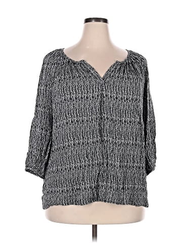 Rose & Thyme 3/4 Sleeve Blouse (view 1)