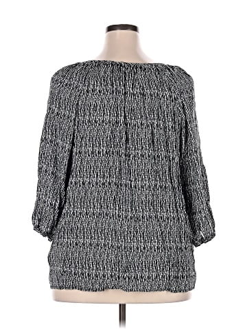 Rose & Thyme 3/4 Sleeve Blouse (view 2)