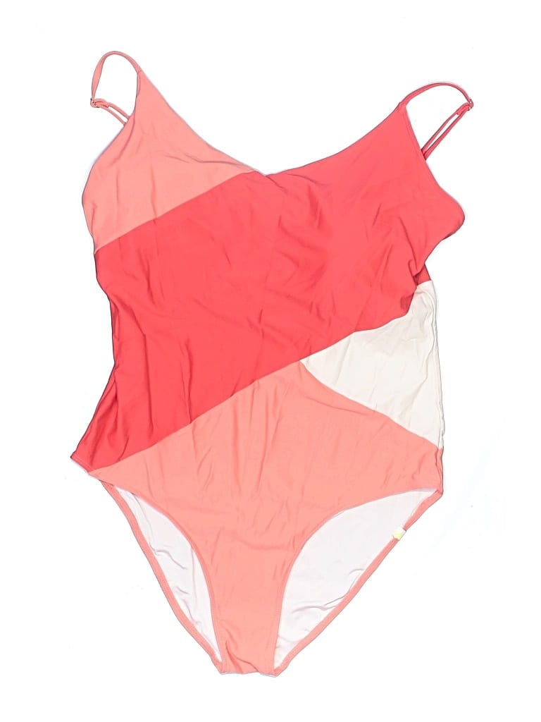 Pre-owned Summersalt One Piece Swimsuit In Red
