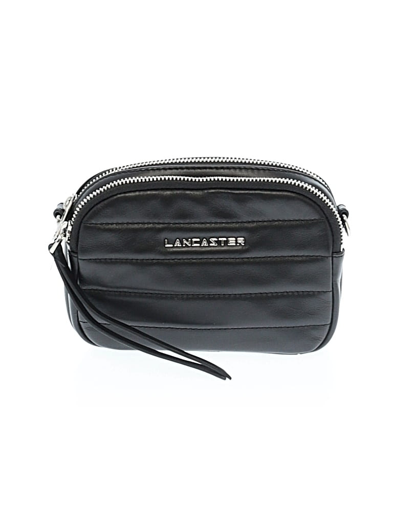 Pre-owned Lancaster Crossbody Bag In Black