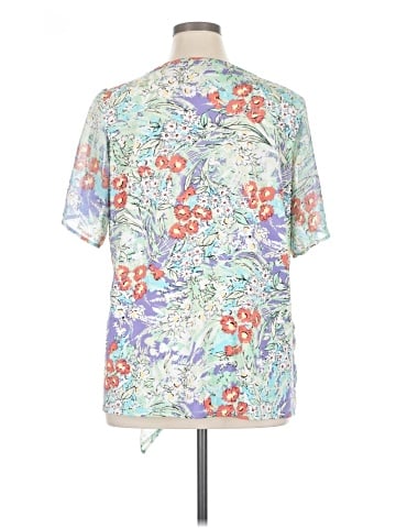 Bleeker & McDougal Short Sleeve Blouse (view 2)