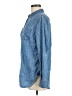 Talbots 100% Lyocell Blue Long Sleeve Button-Down Shirt Size M - photo 5