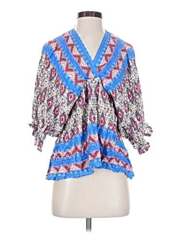 Umgee 3/4 Sleeve Blouse (view 1)
