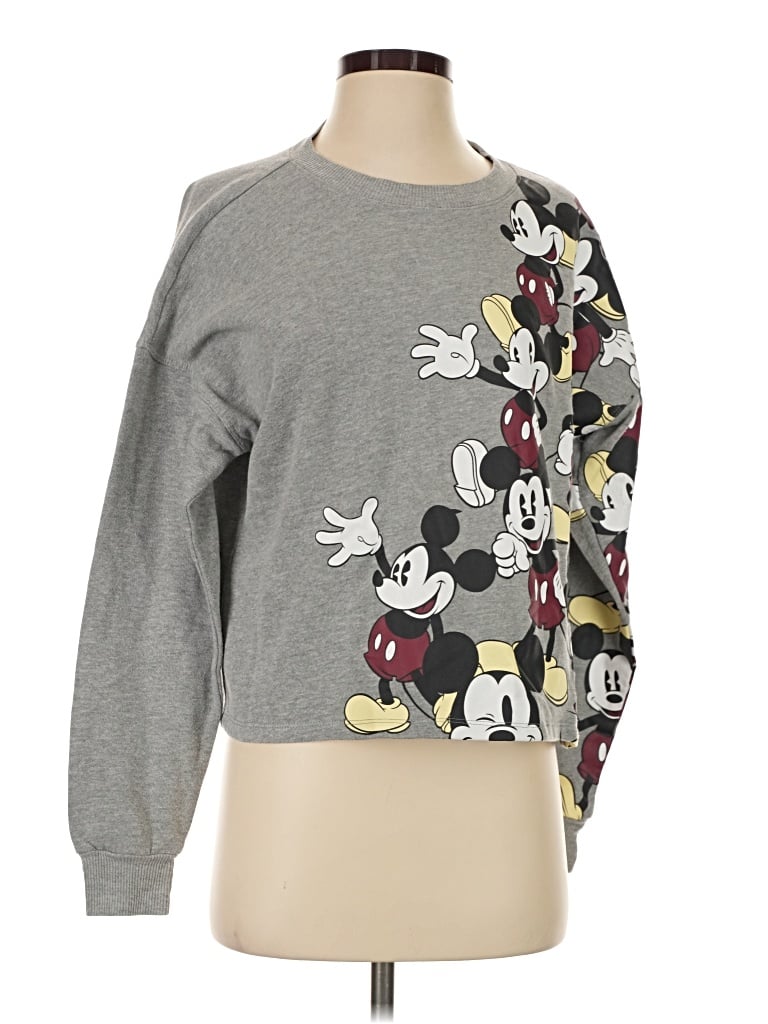 Pre-owned Disney Sweatshirt In Gray