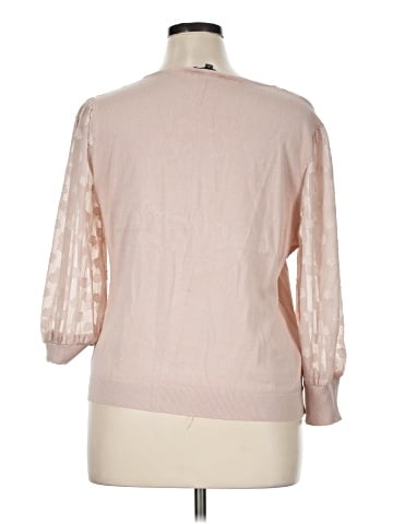 Adrianna Papell 3/4 Sleeve Top (view 2)