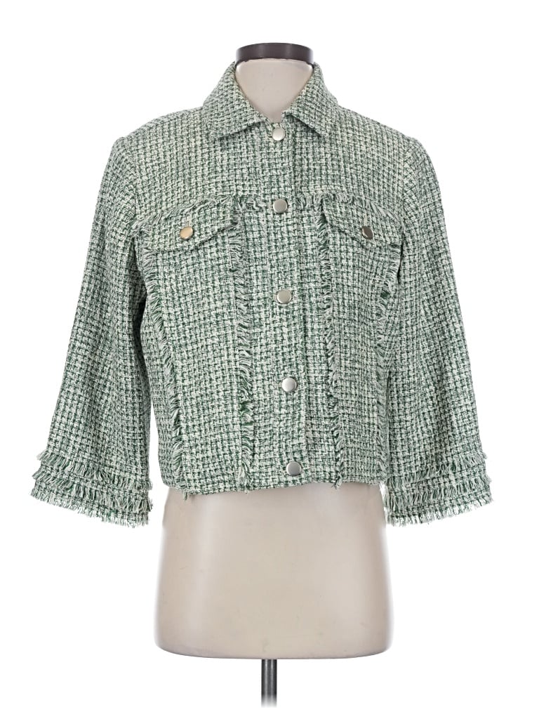 Pre-owned Chico's Jacket In Green