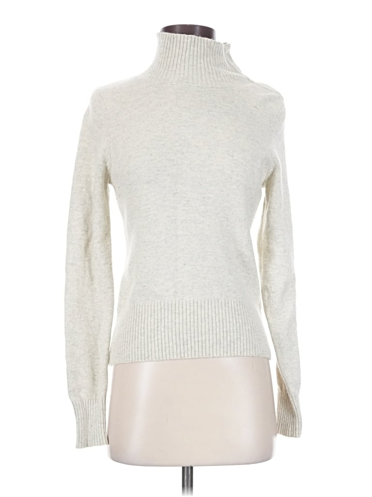 Pre-owned Moth Turtleneck Sweater In Silver