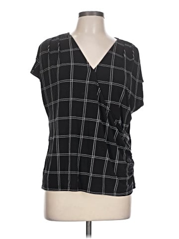 Liz Claiborne Short Sleeve Blouse (view 1)