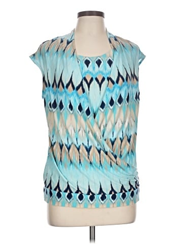 Roz & Ali Sleeveless Blouse (view 1)