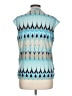 Roz & Ali Teal Sleeveless Blouse Size L - photo 2