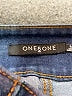 One 5 One Blue Denim Shorts Size 6 - photo 3