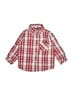 DKNY Plaid Red Long Sleeve Button-Down Shirt 12-18 MO / 18 MO - photo 1