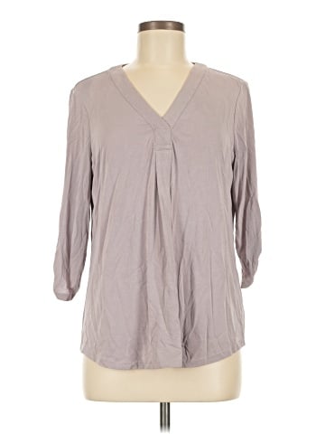 Adrianna Papell 3/4 Sleeve Blouse (view 1)