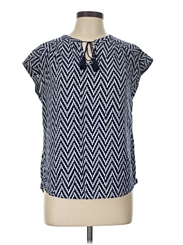 St. John's Bay Short Sleeve Blouse (view 1)