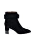 AQUATALIA Black Ankle Boots Size 9 - photo 1