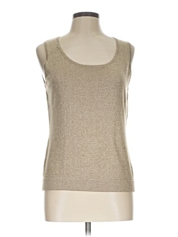 August Silk Sleeveless Top (view 1)