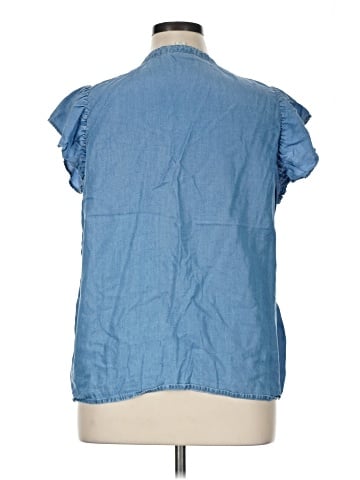 Style&Co Short Sleeve Blouse (view 2)