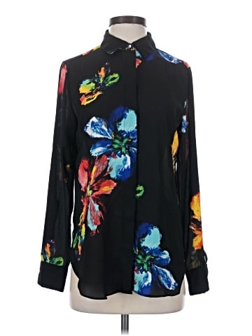 Mossimo Long Sleeve Blouse (view 1)