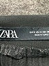 Zara Solid Black Shorts Size S - photo 3