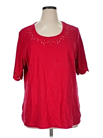 Quacker Factory Short Sleeve Top (view 1)