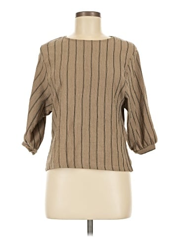Trafaluc by Zara 3/4 Sleeve Top (view 1)