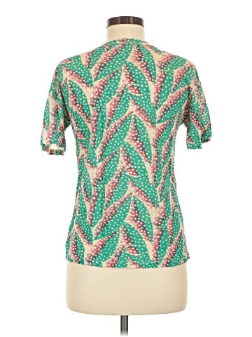 Zara W&B Collection Short Sleeve Blouse (view 2)
