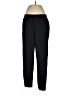 Lands' End Solid Black Track Pants Size M (tall) - photo 1