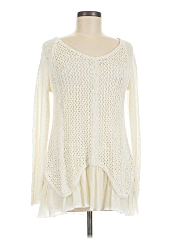 En Creme Pullover Sweater (view 1)