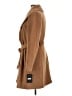 DKNY Solid Brown Coat Size L - photo 5
