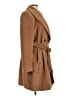 DKNY Solid Brown Coat Size L - photo 4
