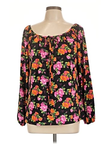 Betsey Johnson Long Sleeve Blouse (view 1)