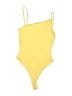 Kookai Yellow Bodysuit Size Med (2) - photo 2