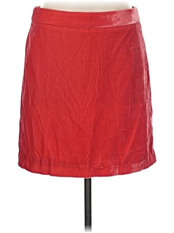 J.Crew Factory Store Faux Leather Skirt (view 1)