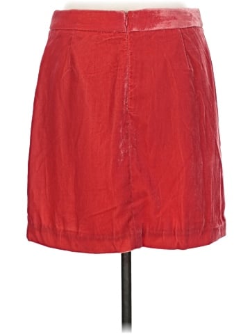 J.Crew Factory Store Faux Leather Skirt (view 2)