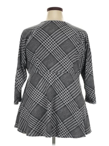 Melissa McCarthy Seven7 3/4 Sleeve Top (view 2)