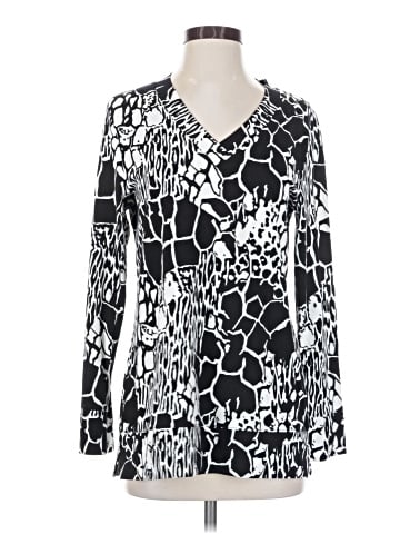 Weekends by Chico's Long Sleeve Blouse (view 1)