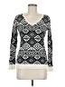 Banana Republic Argyle White Pullover Sweater Size M - photo 1