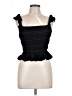 Blue Rain 100% Lyocell Black Sleeveless Top Size L - photo 1