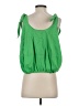 Zara Green Sleeveless Blouse Size S - photo 2