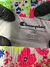 Champion 100% Polyester Floral Pink Athletic Shorts 12-18 MO / 18 MO - photo 3
