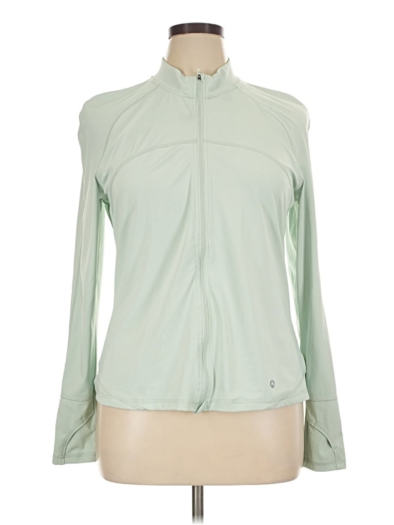 Pre-owned Avalanche Long Sleeve T-shirt In Green