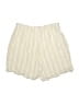 Gloria Vanderbilt Stripes Ivory Shorts Size M - photo 2