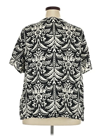Croft & Barrow Short Sleeve Blouse (view 2)