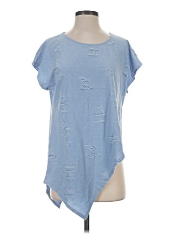 Cotton Bleu Short Sleeve Top (view 1)