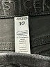Justice Solid Black Jeggings Size 10 - photo 3
