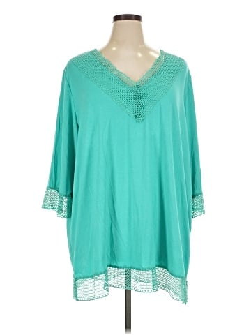 Catherines 3/4 Sleeve Blouse (view 1)