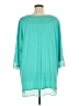 Catherines Teal 3/4 Sleeve Blouse Size 2X - photo 2